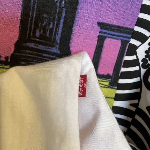 RETRO Levi & Co Vintage NWT Shop Revival T-Shirt. Relaxed Fit Graphic Art Tee. - Picture 3 of 10